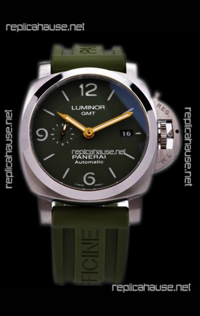 Panerai Luminor Marina GMT PAM1056 904L Steel Swiss Watch - 1:1 Mirror Replica