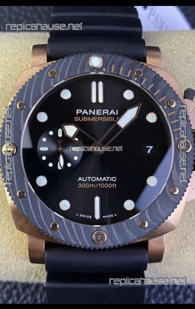 Panerai PAM01070 Submersible  GOLDTEC OROCARBO - 44MM 1:1 Mirror Replica