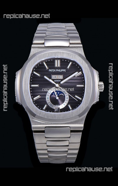 Patek Philippe Nautilus 5726A in Black Dial 1:1 Replica Version 2022 Updated Version