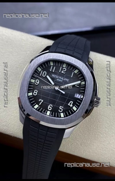 Patek Philippe Aquanaut 5167A-001 Swiss Replica 904L Steel - 1:1 Mirror Edition