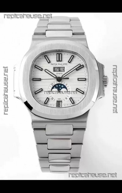 Patek Philippe Nautilus 5726A in White Dial 1:1 Replica Version 2023 Updated Version