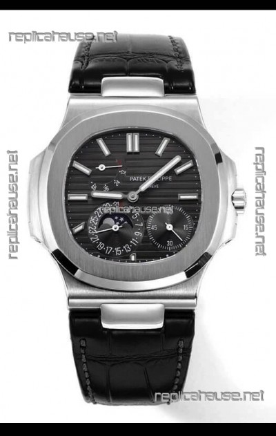 Patek Philippe Nautilus 5712/1A 1:1 Quality Swiss Replica Watch in Grey Dial