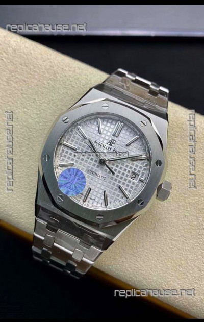 Audemars Piguet Royal Oak 15450 37MM Swiss Calibre 3120 Movement in 904L Steel Casing White Dial 