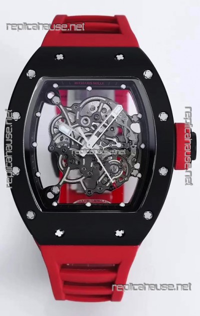 Richard Mille RM055 Ceramic Casing with Genuine Tourbillon Super Clone Watch