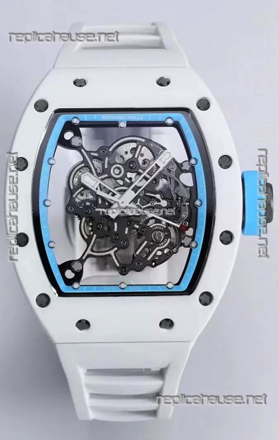 Richard Mille RM055 Ceramic Casing with Genuine Tourbillon Super Clone Watch