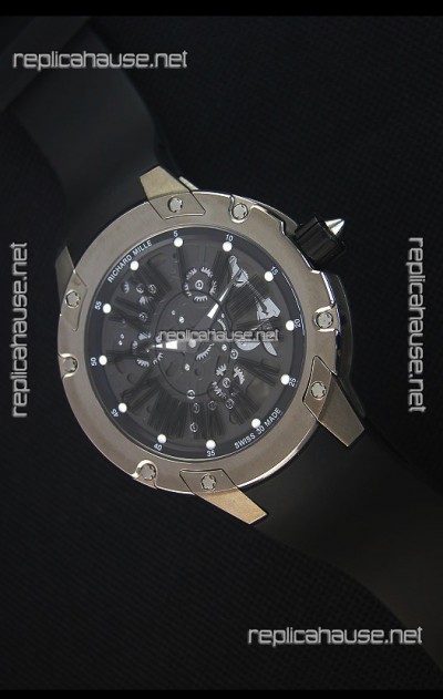 Richard Mille RM033 Extra Flat Edition Titanium Swiss Replica Watch Roman Numerals