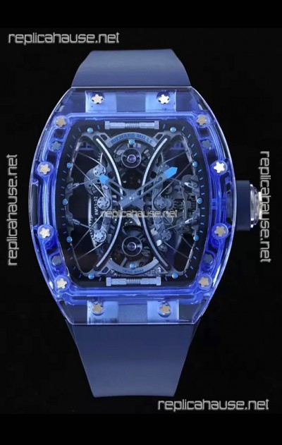 Richard Mille RM53-01 Pablo Mac Donough Sapphire Casing with Original Tourbillon Movement
