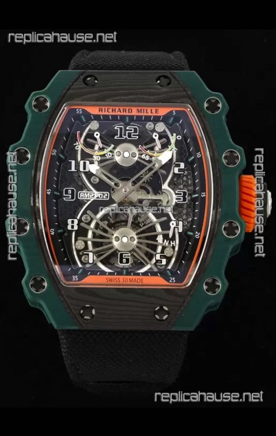 Richard Mille RM21-02 Tourbillon Aerodyne Edition 1:1 Mirror Replica Watch