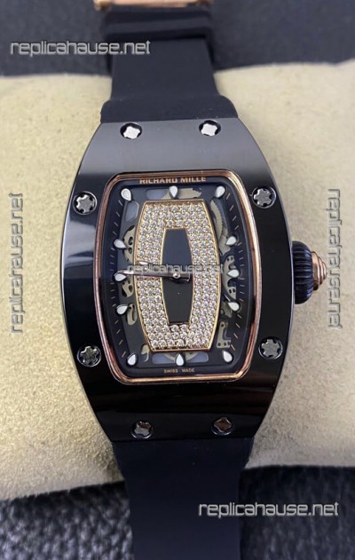 Richard Mille RM-07-01 Ceramic Casing Ladies 1:1 Swiss Replica Watch