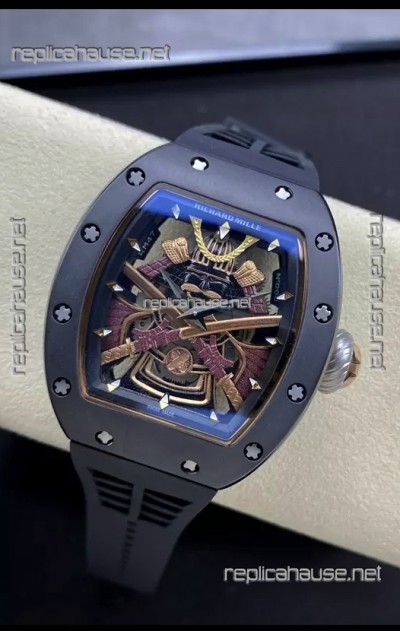 Richard Mille RM47 Black Ceramic Casing Watch in Swiss Automatic Movement 