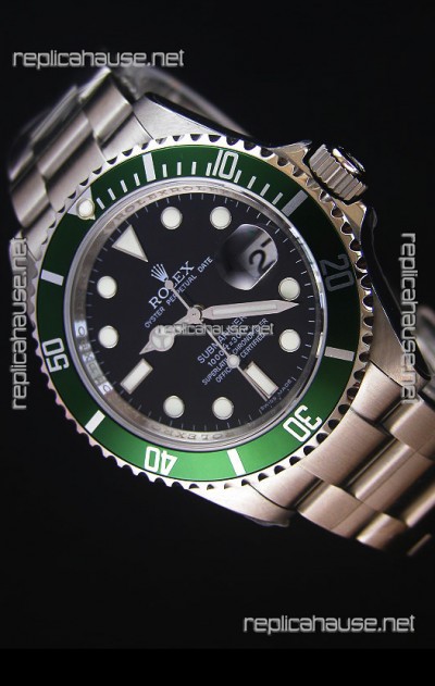 Rolex Submariner 11610LV Green Bezel - The Ultimate Best Edition 2017 Swiss Replica Watch