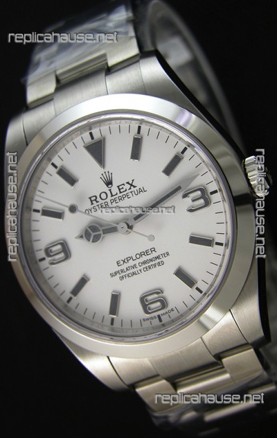 Rolex Explorer I 214270 White Dial - The Ultimate Best Edition Swiss Replica Watch