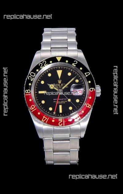 Rolex GMT Master 16710 COKE Vintage Edition Swiss Replica Watch 