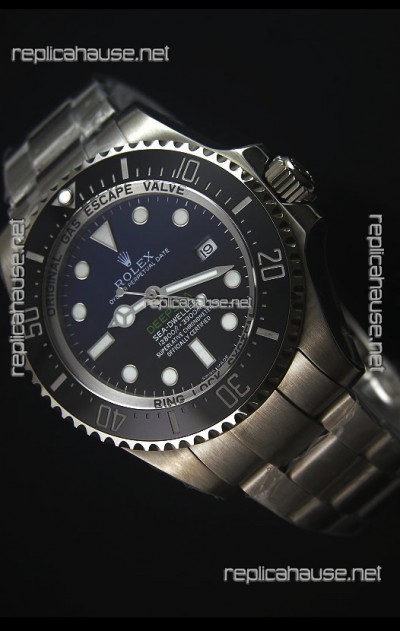 Rolex Sea Dweller Deep Sea Blue  Edition Japanese Replica Watch 