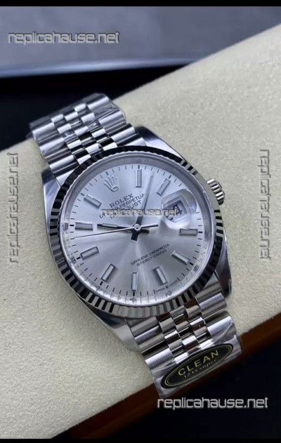 Rolex Datejust Cal.3235 Movement 1:1 Mirror Replica 904L Steel 36MM - Steel Dial