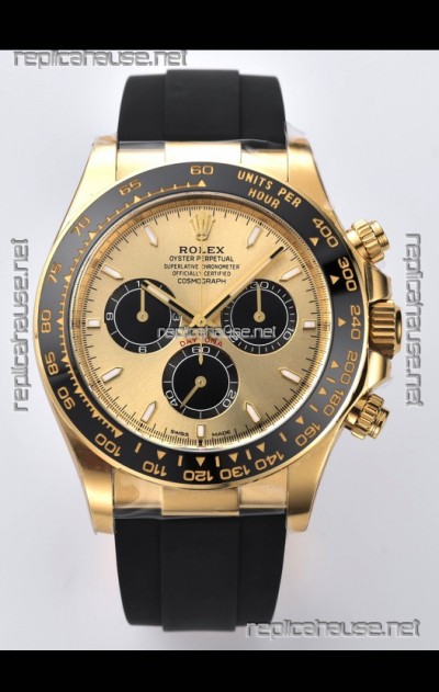Rolex Cosmograph Daytona M116518LN-0048 Yellow Gold Original Cal.4131 Movement - 904L Steel Watch