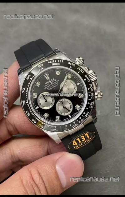 Rolex Cosmograph Daytona 126519LN Black Dial Cal.4131 Movement - 904L Steel Watch