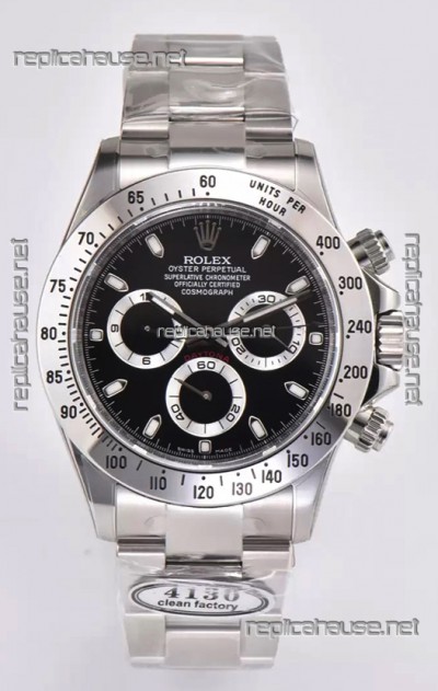 Rolex Cosmograph Daytona M116520-78590 Original Cal.4130 Movement - 904L Steel Watch