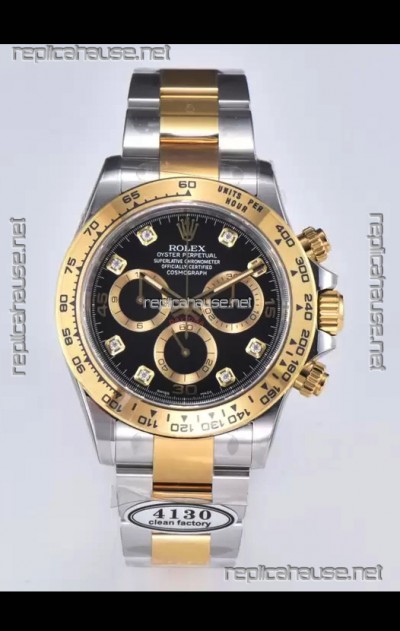 Rolex Cosmograph Daytona M116503-0011 Yellow Gold Two Tone Original Cal.4130 Movement - 904L Steel Watch