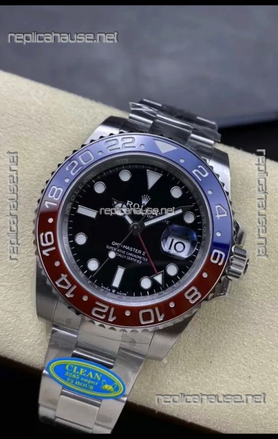 Rolex GMT Masters II m126710BLRO PEPSI Cal.3285 Movement Swiss Replica - Ultimate 904L Steel Watch