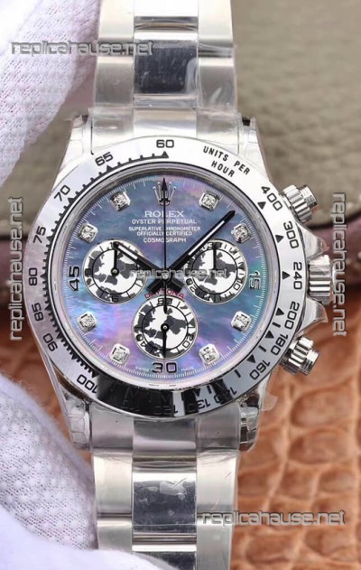 Rolex Cosmograph Daytona 116598 904L Stainless Steel 1:1 Mirror Cal.4130 Movement Watch