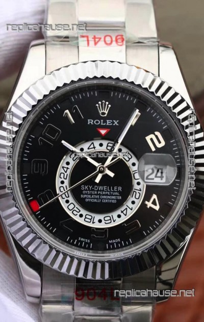 Rolex Sky-Dweller 326139 Swiss Replica Watch 42MM 1:1 Mirror Replica Watch 