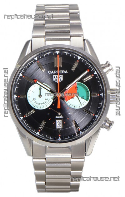 Tag Heuer Carrera Carrera Skipper 39 Chronograph Swiss Quartz Replica Watch 