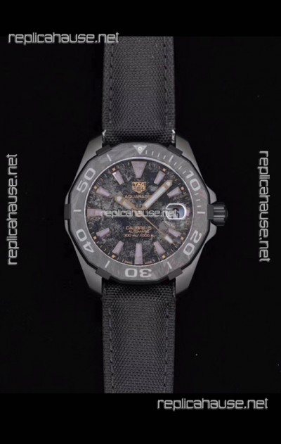 Tag Heuer Aquaracer Calibre 5 Titanium Carbon 41MM 1:1 Mirror Replica Watch 