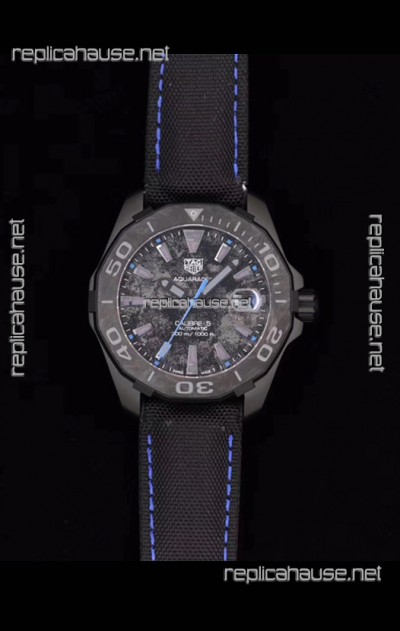 Tag Heuer Aquaracer Calibre 5 Titanium Carbon 41MM 1:1 Mirror Replica Watch 