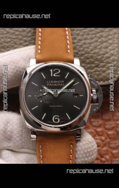 Panerai Luminor DUE PAM904 Edition 1:1 Mirror Swiss Replica Watch in Steel Casing 42MM
