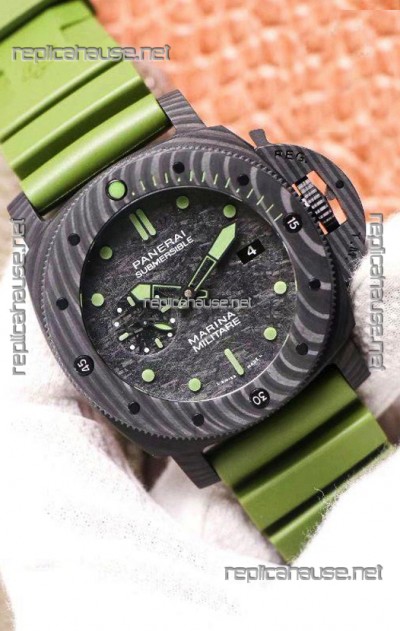 Panerai Luminor Submersible Militare Carbotech PAM961 Swiss 1:1 Mirror Replica Watch 47MM