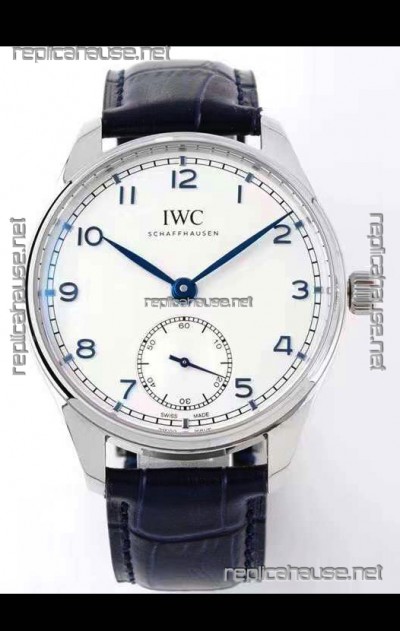 IWC Portofino Automatic 1:1 Mirror Quality White Dial Steel Casing Swiss Replica Watch