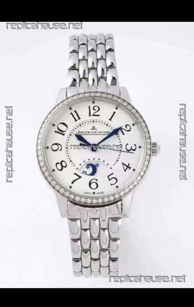 Jaeger LeCoultre Rendez-Vous Night & Day Medium 1:1 Mirror Swiss Watch