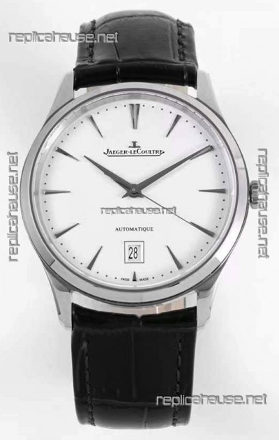 Jaeger LeCoultre Master Ultra Thin Stainless Steel Swiss 1:1 Mirror Replica Watch
