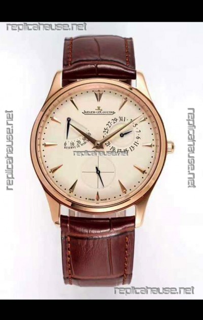 Jaeger-LeCoultre Master Ultra Thin Réserve De Marche 1:1 Mirror Replica Watch