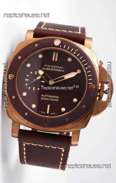 Panerai Submersible PAM968 Bronzo 1:1 Mirror Quality Replica Swiss P9010 Movement