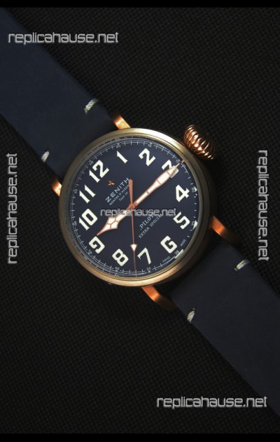 Zenith Pilot Type 20 Extra Westime Vintage Edition in Rose Gold Case