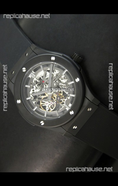 Hublot Classic Fusion Japanese Replica Watch in PVD Casing