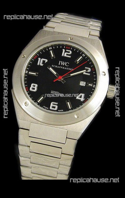 IWC Ingenieur Swiss Watch in Black Dial