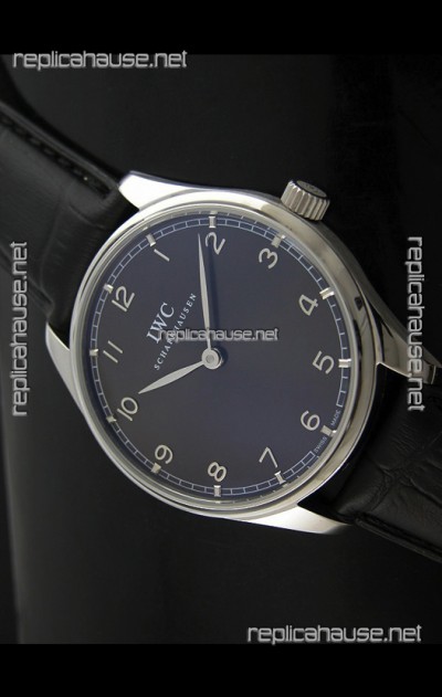 IWC Big Pilot Japanese Replica Watch in Black Dial