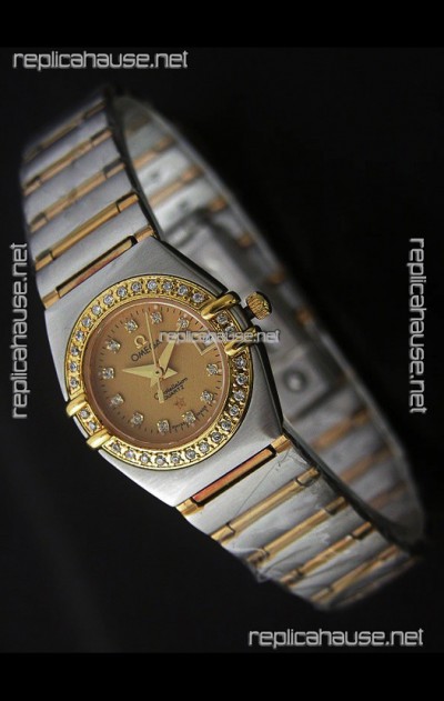 Omega Constellation Ladies Watch in Rose Gold