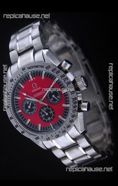 Omega Speedmaster Racing Michael Schumacher Edition Watch in Red Dial