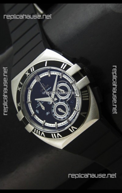 Omega Double Eagle chronograph Titanium Watch