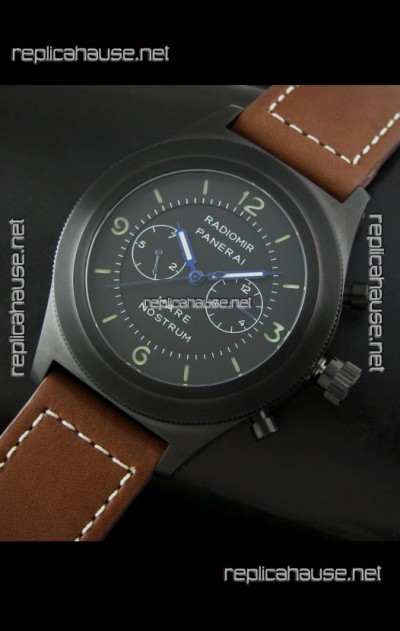 Radiomir Panerai Mare Nostrum Japanese PVD Automatic Watch