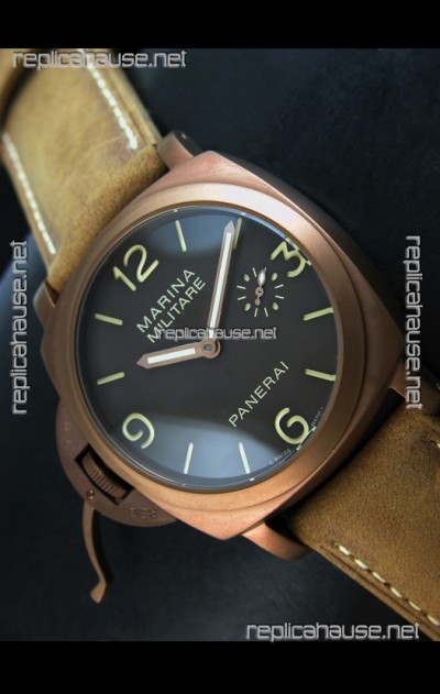 Panerai Luminor Marina Militare 1950 Swiss Replica Watch - Left Hand