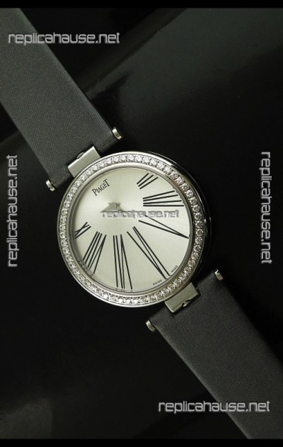 Piaget Altiplano Duo Dual Swiss Diamonds Bezel Watch