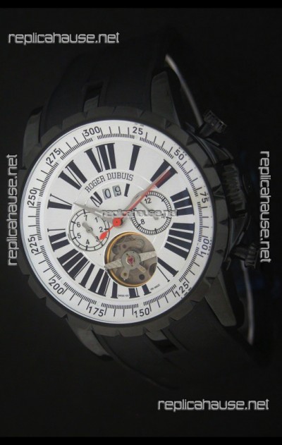 Roger Dubuis Excalibur Tourbillon PVD Japanese Watch