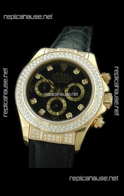 Rolex Daytona Cosmograph Swiss Replica Gold Watch