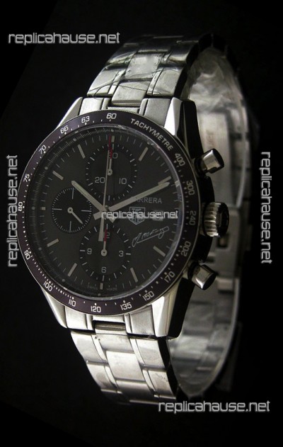 Tag Heuer Carrera JM Fangio Limited Watch in Grey Dial