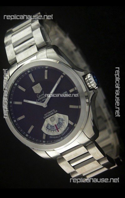 Tag Heuer Grand Carrera Calibre Swiss Automatic Watch in Black Dial